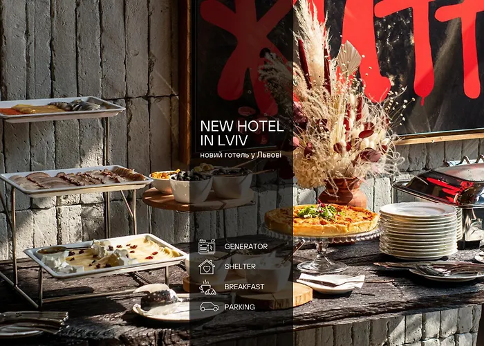 Hotell Lev Lifestyle - Maestro Lviv